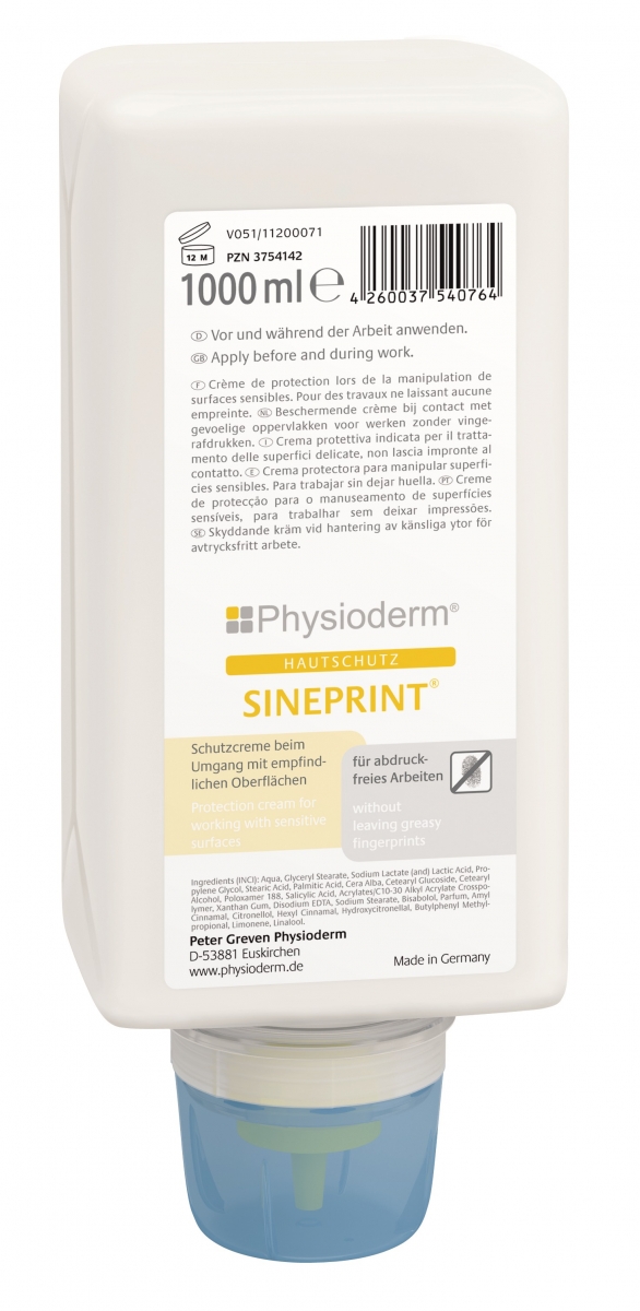 Physioderm SINEPRINT®, 1-Liter-Flasche Physioderm SINEPRINT®, 1-Liter-Flasche
