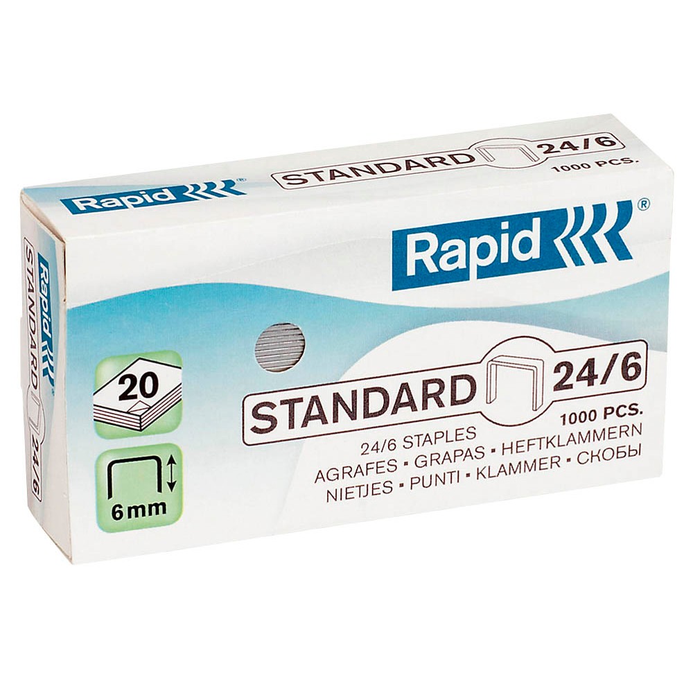 Heftklammern Rapid 26/6 mm Heftklammern Rapid 26/6 mm