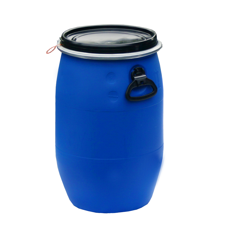 Deckelfass, blau Deckelfass, blau