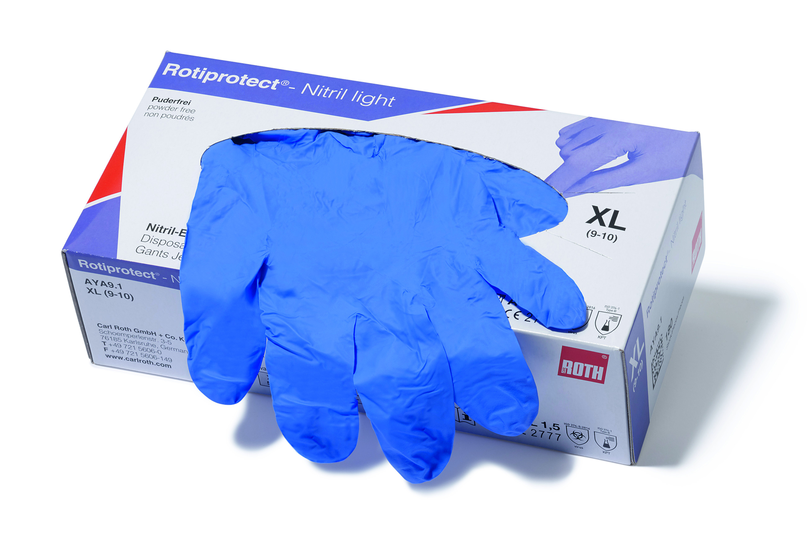 Einmal-Handschuhe ROTIPROTECT®-Nitril light Einmal-Handschuhe ROTIPROTECT®-Nitril light