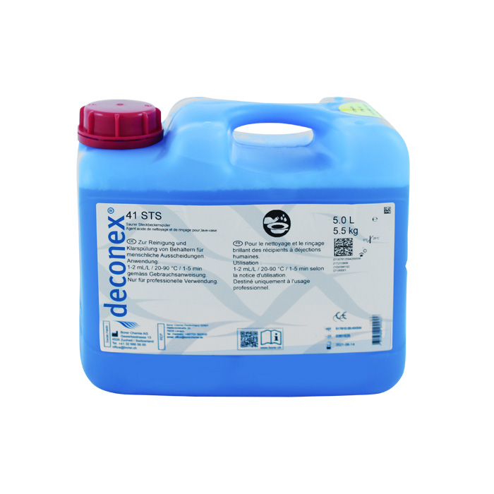 Streckbeckenreiniger deconex 41 STS, 5 Liter Streckbeckenreiniger deconex 41 STS, 5 Liter