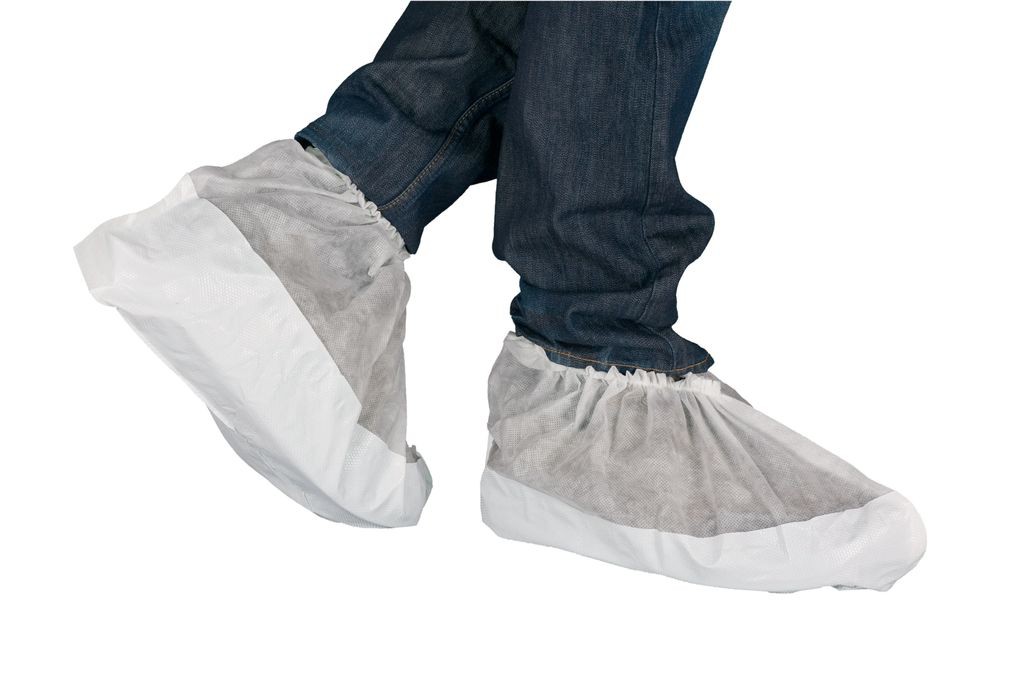 Einmal-Schuhe, weiß, extra groß & hoch Einmal-Schuhe, weiß, extra groß & hoch